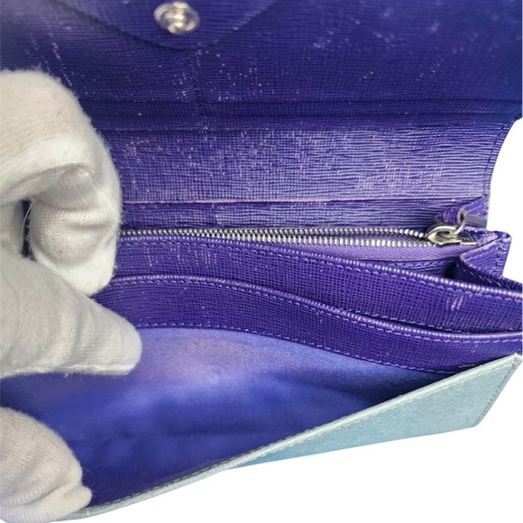 FENDI Crayon Monster Eyes Long Wallet Authentic - Picture 11 of 16